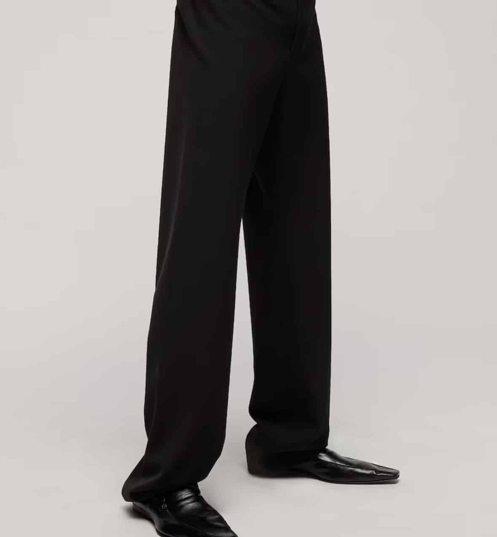 Technical stretch wool pants
