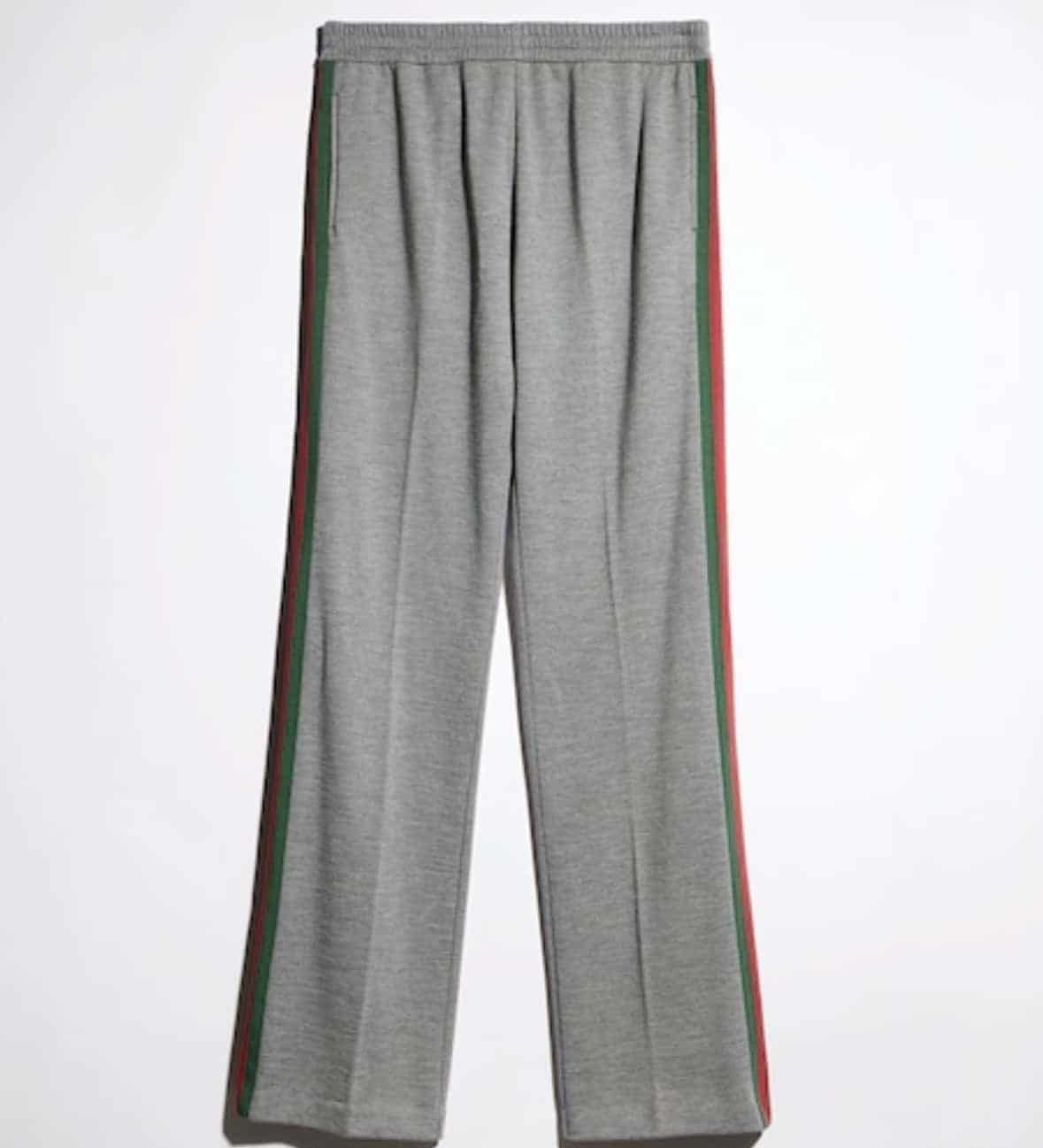 Cashmere jersey sportswear pants
