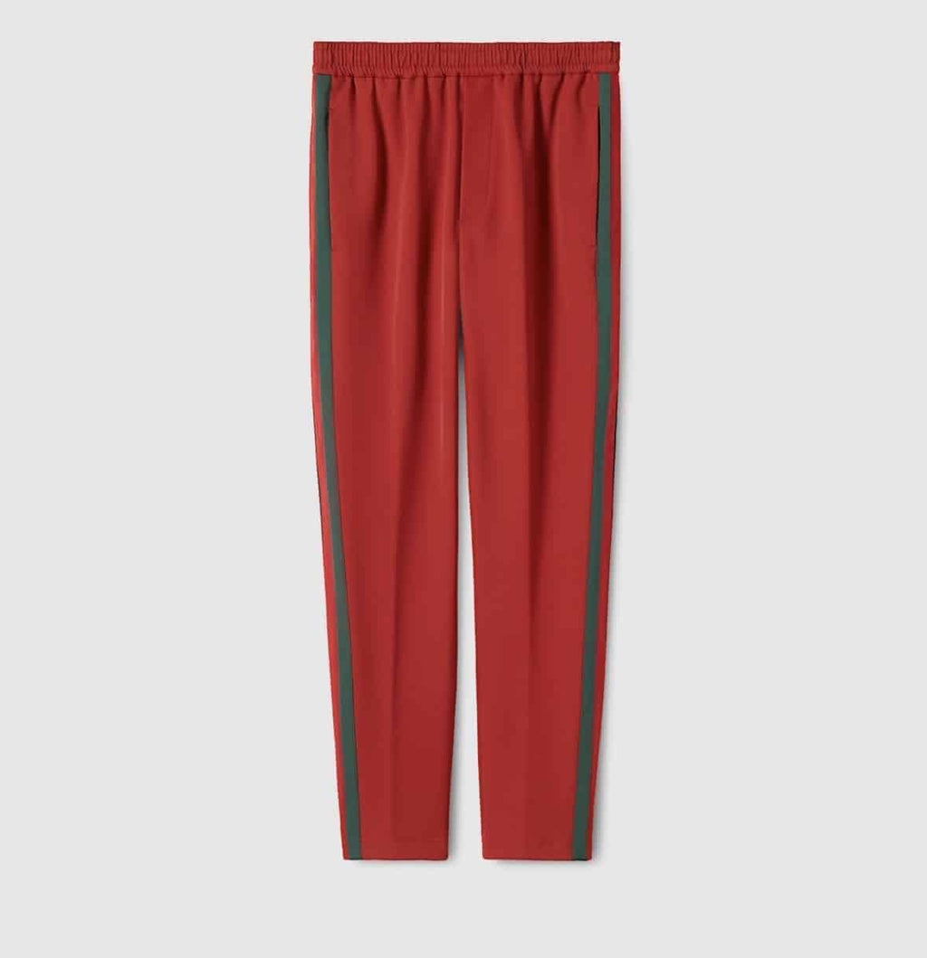 Stretch nylon sportswear pants with Web