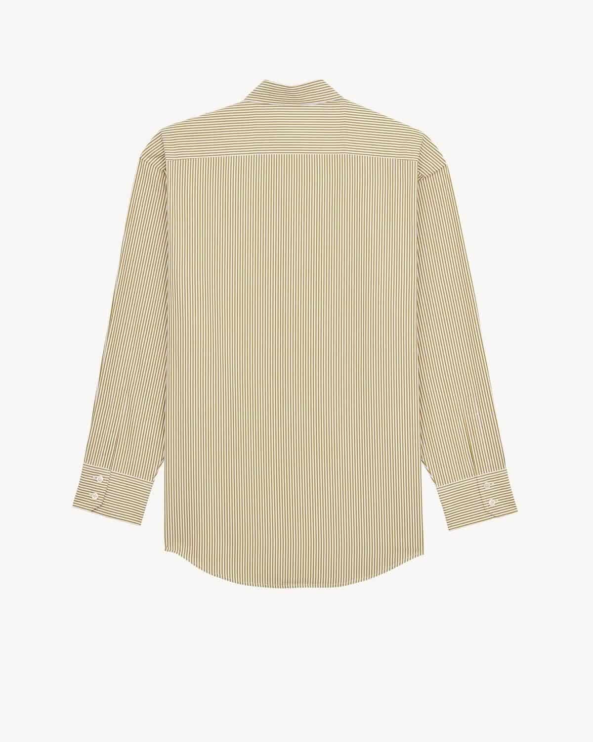 CASSANDRE SHIRT IN STRIPED COTTON POPLIN