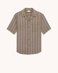 CASSANDRE SHIRT IN STRIPED COTTON TWILL