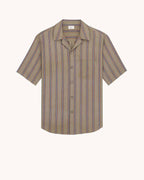 CASSANDRE SHIRT IN STRIPED COTTON TWILL