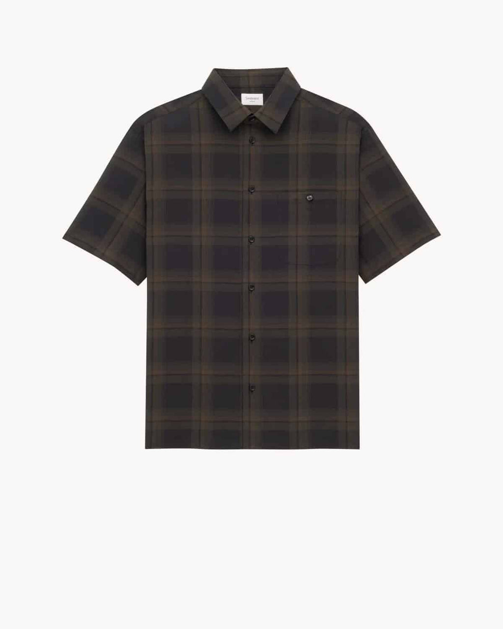 TARTAN SHIRT IN COTTON VOILE