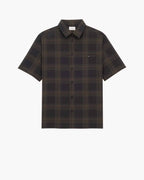 TARTAN SHIRT IN COTTON VOILE