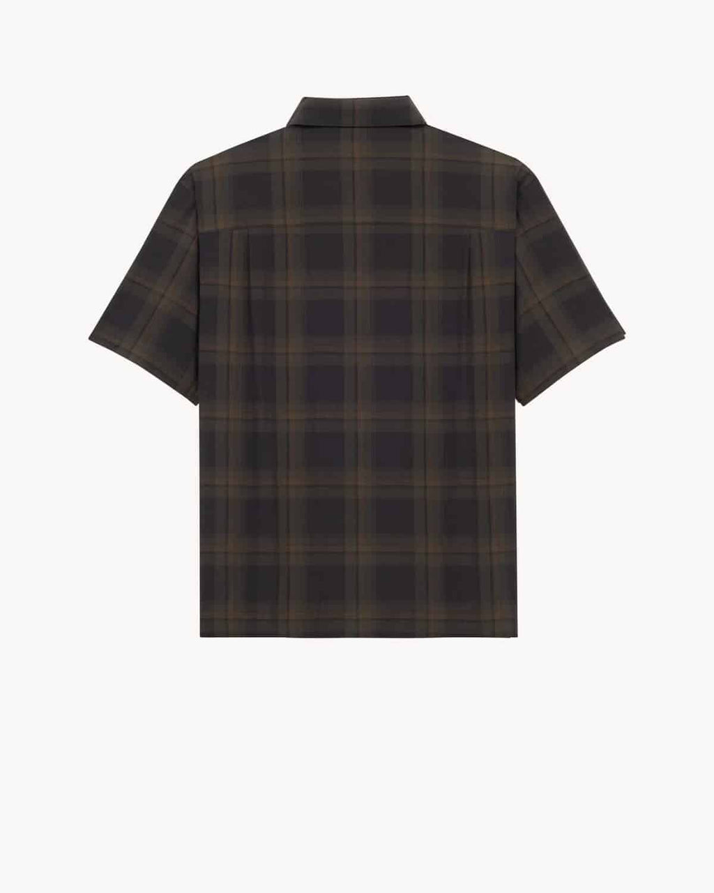 TARTAN SHIRT IN COTTON VOILE