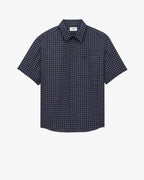 SHIRT IN SQUARE SILK