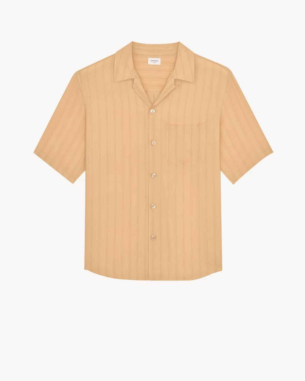 SHIRT IN STRIPED SILK