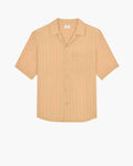 SHIRT IN STRIPED SILK