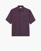 PAJAMA SHIRT IN VISCOSE AND SILK