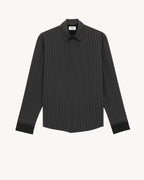 CASSANDRE SHIRT IN STRIPED SILK