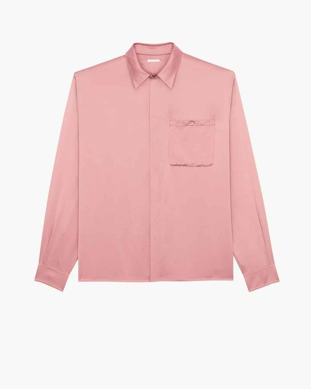 SHIRT IN SILK SATIN-BACK CREPE