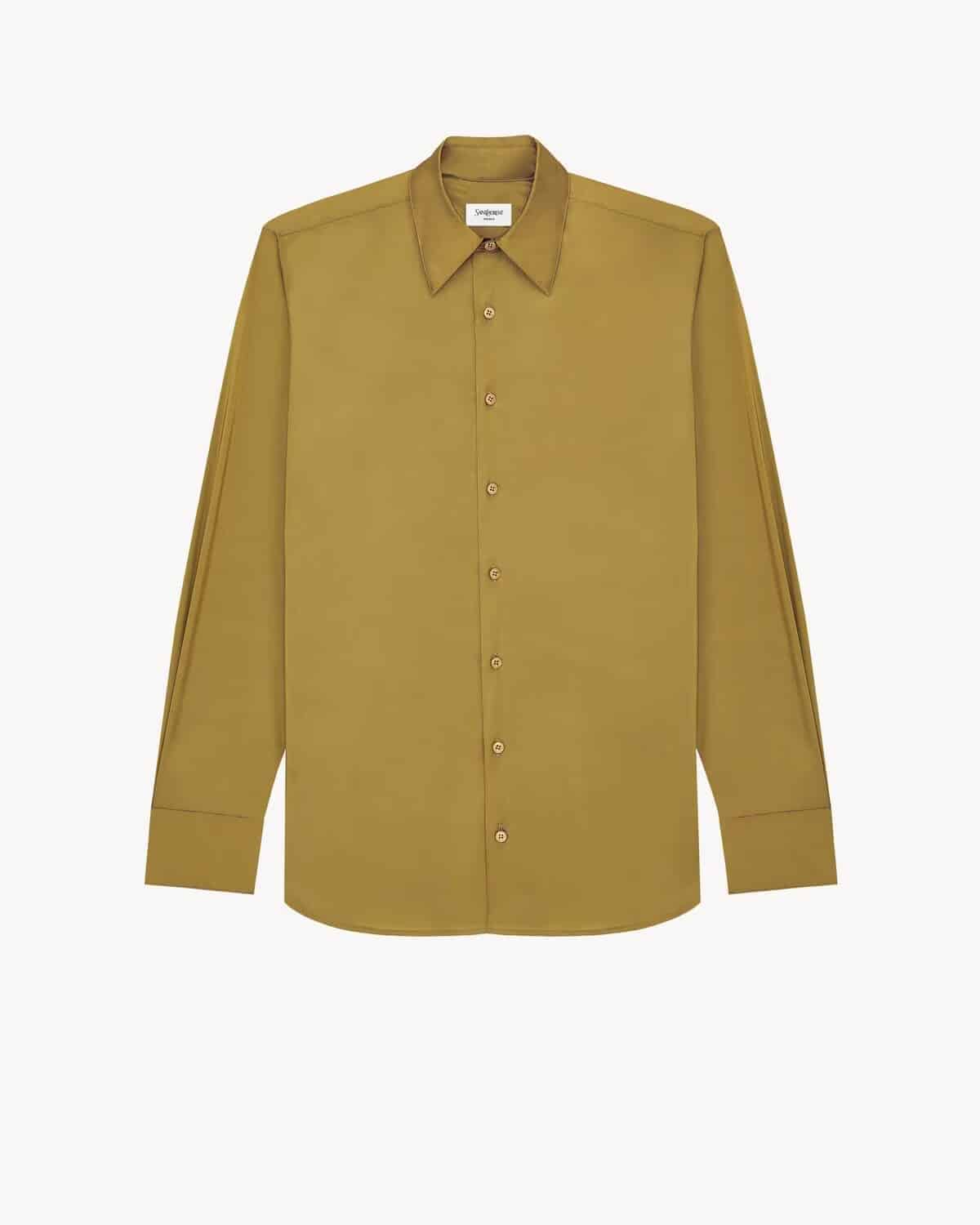 SHIRT IN TAFFETA