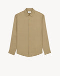 SHIRT IN GEOMETRIC SILK