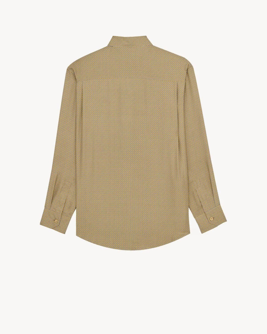 SHIRT IN GEOMETRIC SILK
