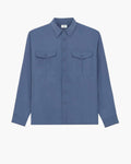 SHIRT IN VISCOSE AND SILK