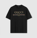 Silk blend jersey T-shirt with print