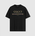 Silk blend jersey T-shirt with print