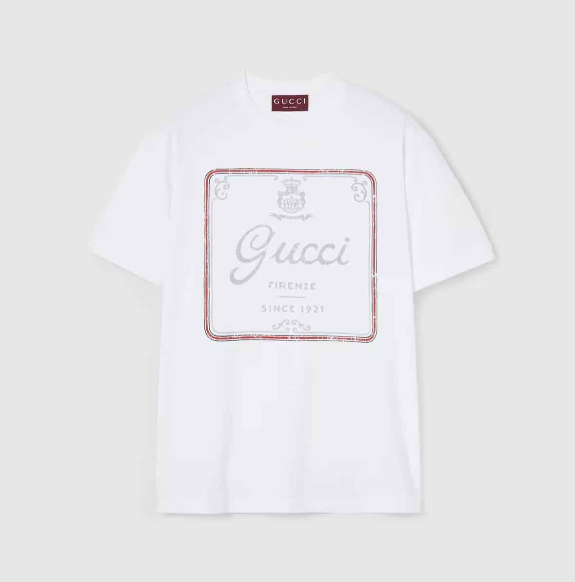 Cotton jersey T-shirt with print