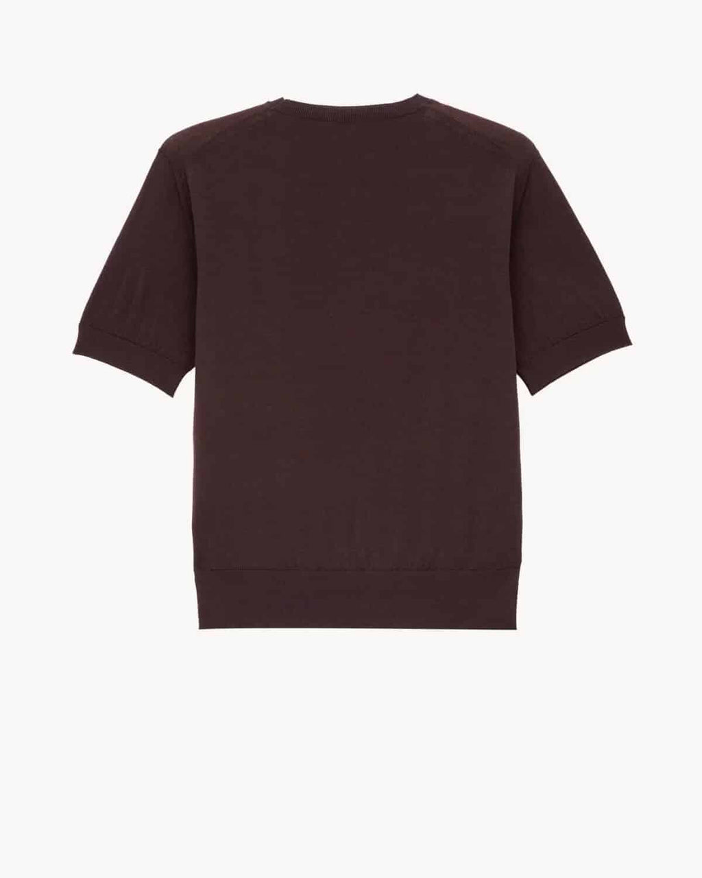 T-SHIRT SWEATER IN WOOL