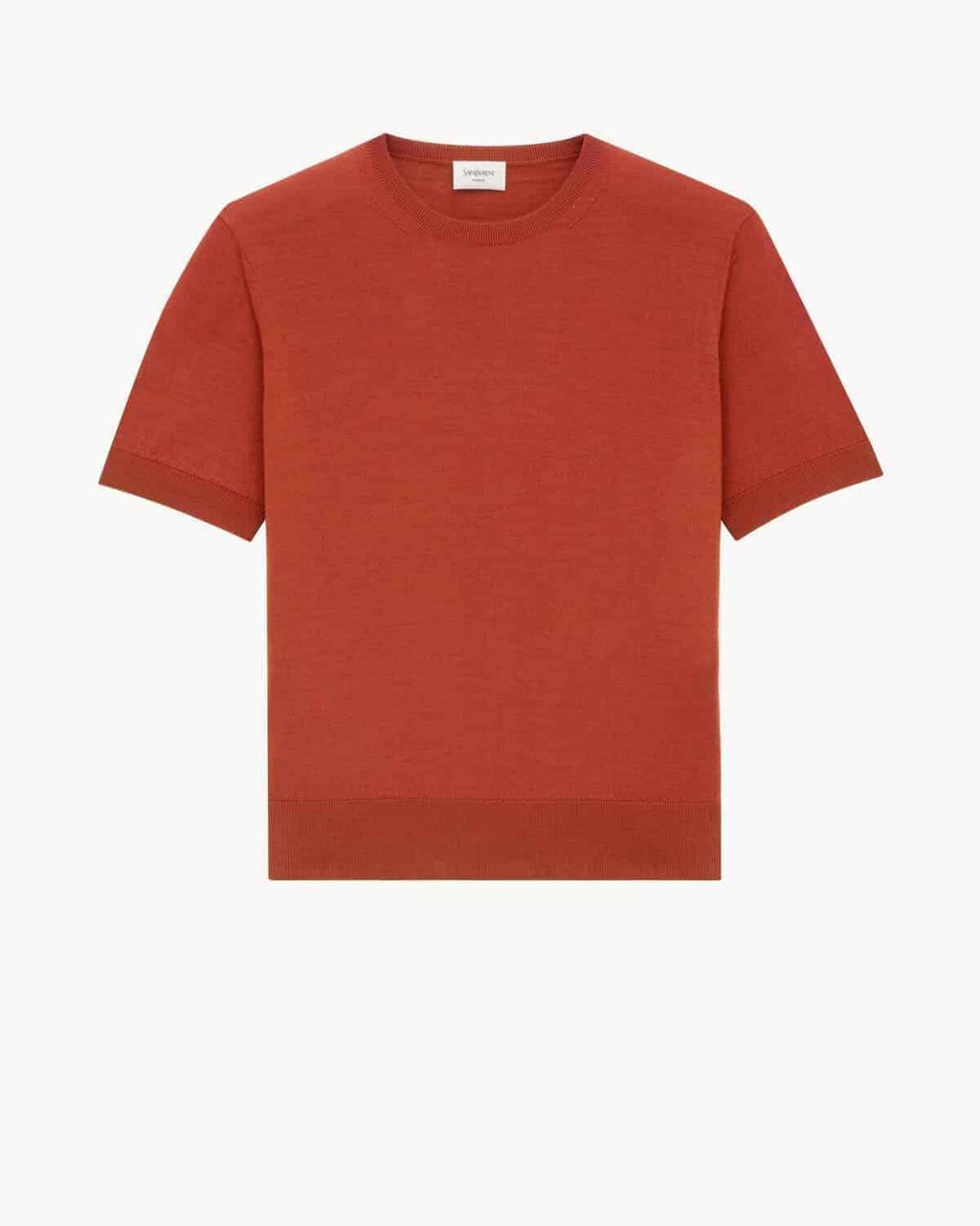 T-SHIRT SWEATER IN WOOL