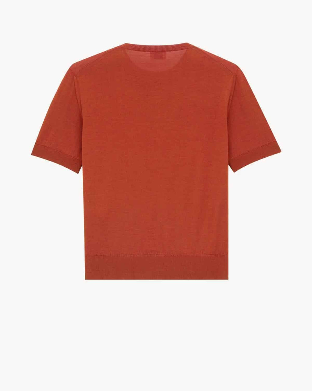 T-SHIRT SWEATER IN WOOL