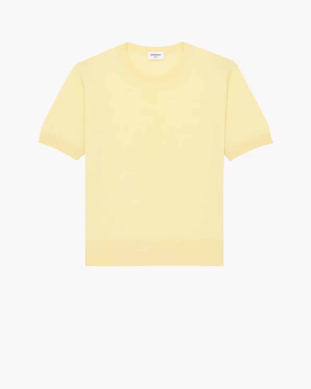 CREWNECK T-SHIRT IN CASHMERE, WOOL, AND SILK