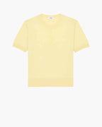 CREWNECK T-SHIRT IN CASHMERE, WOOL, AND SILK