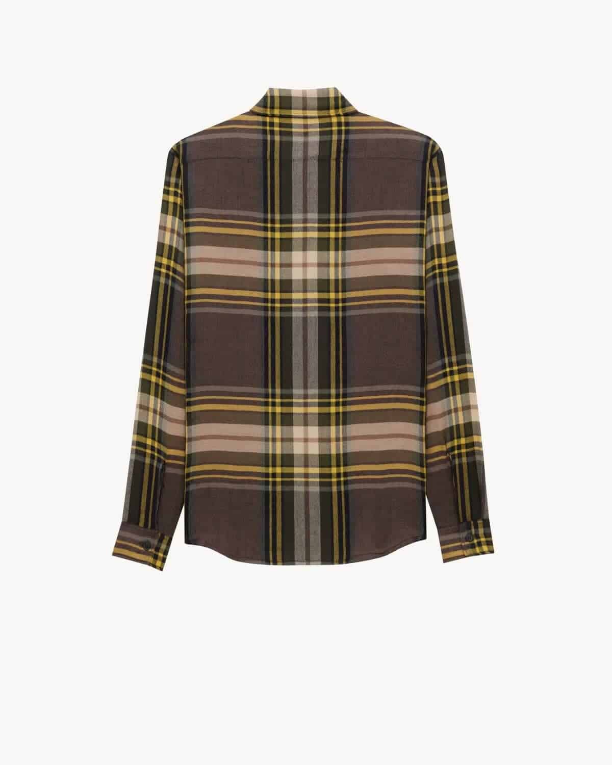 CASSANDRE SHIRT IN TARTAN