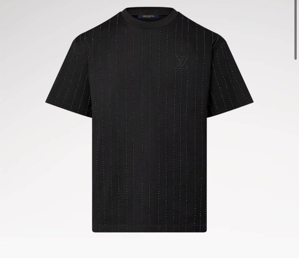 Crystal Embellished Cotton T-Shirt