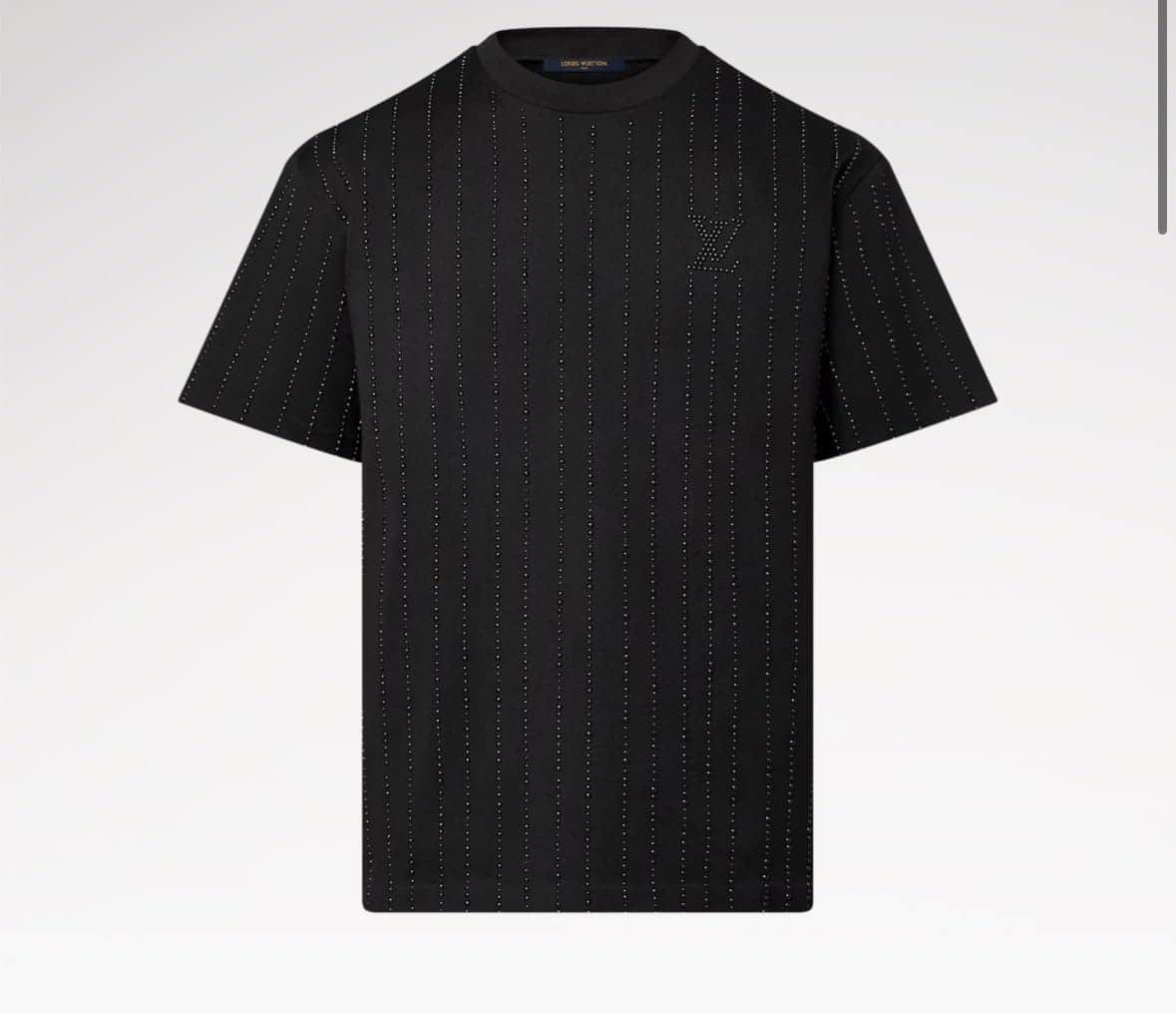 Crystal Embellished Cotton T-Shirt