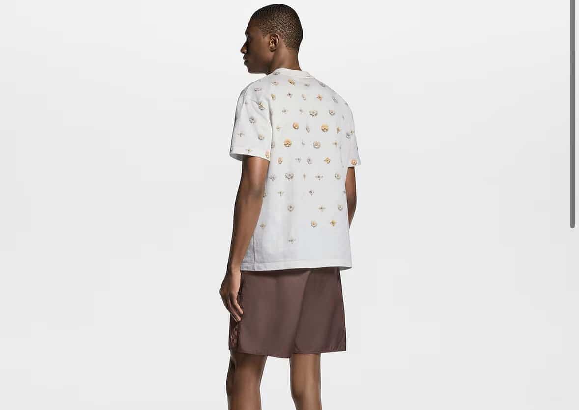 Overprinted Monogram Jacquard T-Shirt