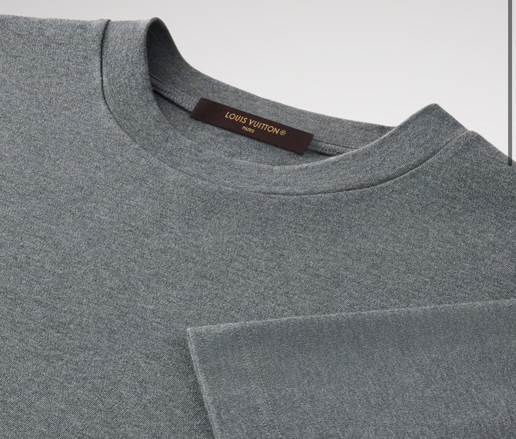 Cotton-Silk Short-Sleeved T-Shirt