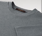 Cotton-Silk Short-Sleeved T-Shirt