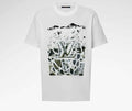Velvet Jacquard Short-Sleeved T-Shirt