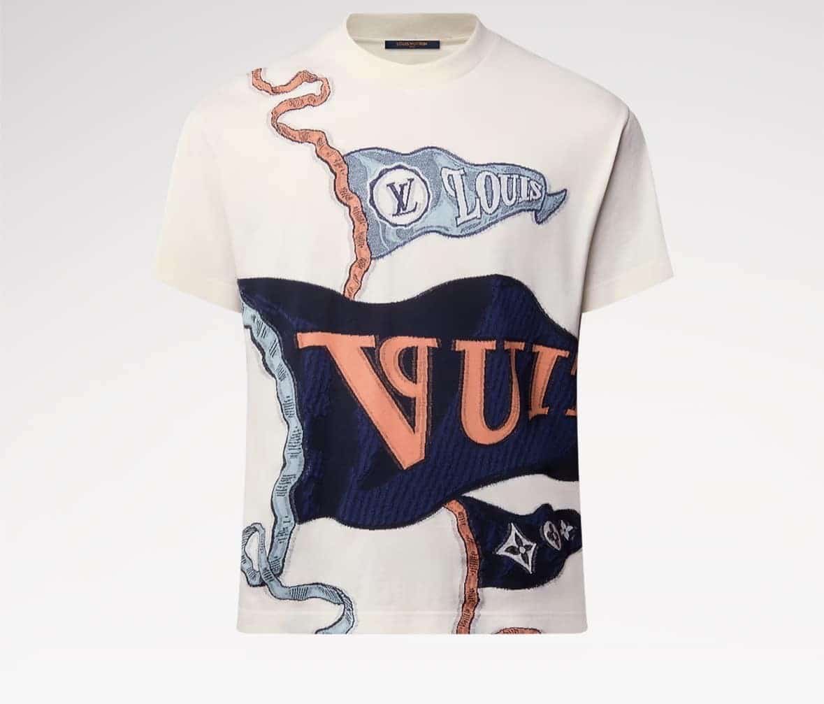 Intarsia Graphic T-Shirt
