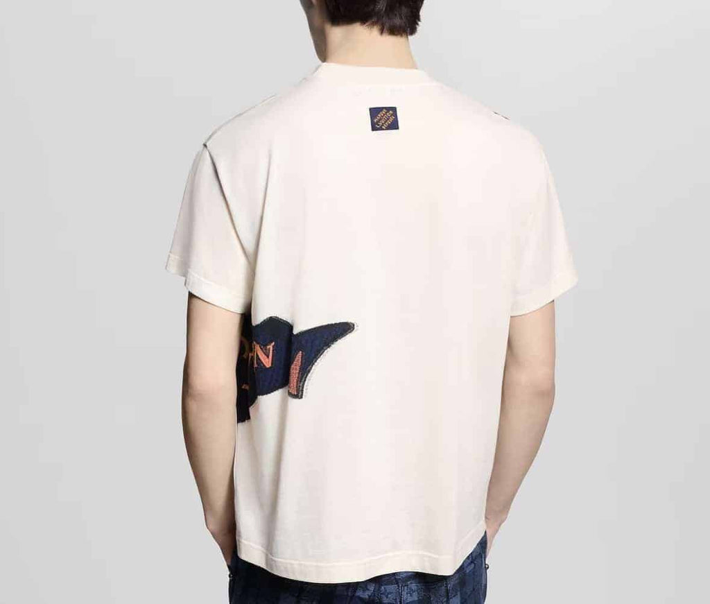 Intarsia Graphic T-Shirt