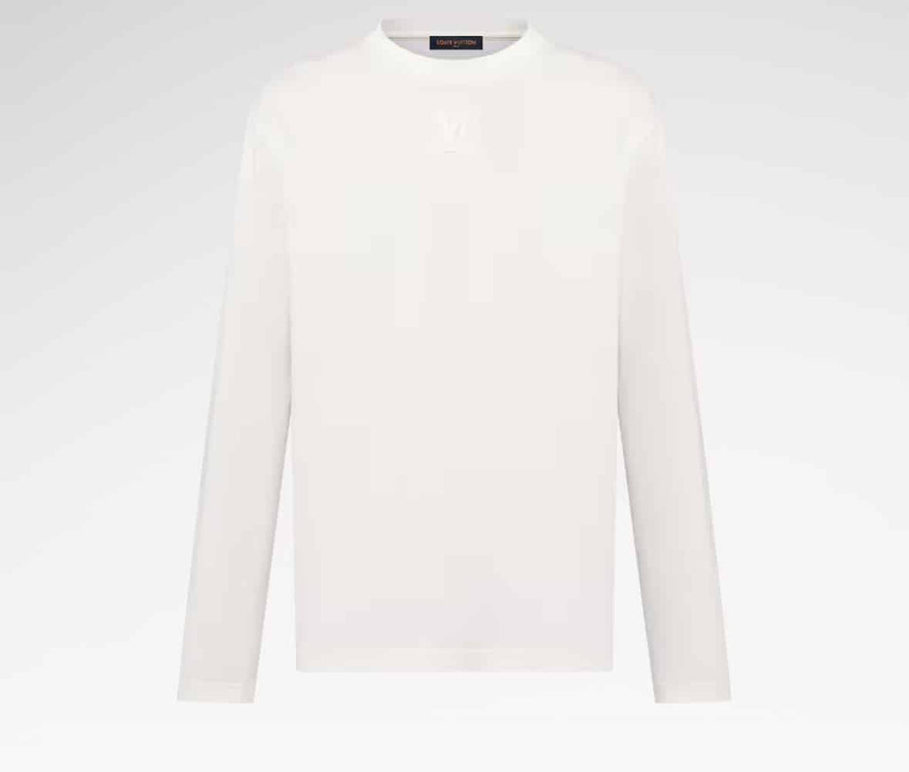 Embossed LV Long-Sleeved T-Shirt