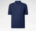 Cotton-Silk Pointelle Polo Shirt