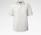 Silk-Cotton Damier Pique Polo Shirt
