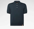 Cotton-Silk Short-Sleeved Polo Shirt