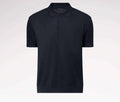 Cotton-Silk Blend Short-Sleeved Polo Shirt