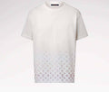 Monogram Gradient Embellished Short-Sleeved Crewneck