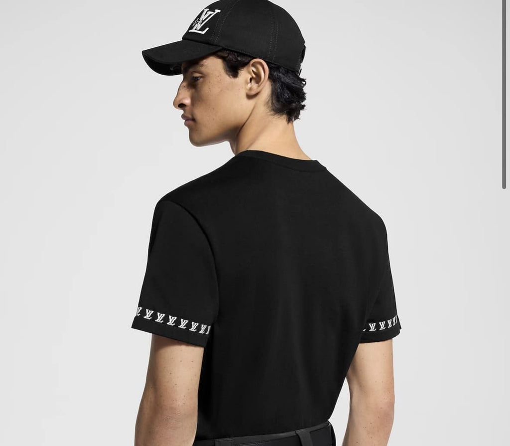 Short-Sleeved Cotton Crewneck