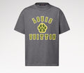 Embellished Short-Sleeved Cotton Crewneck