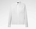 Embossed Pocket Long-Sleeved Shirt