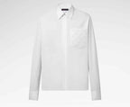 Embossed Pocket Long-Sleeved Shirt