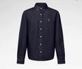 Denim Long-Sleeved Shirt