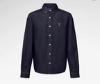 Denim Long-Sleeved Shirt