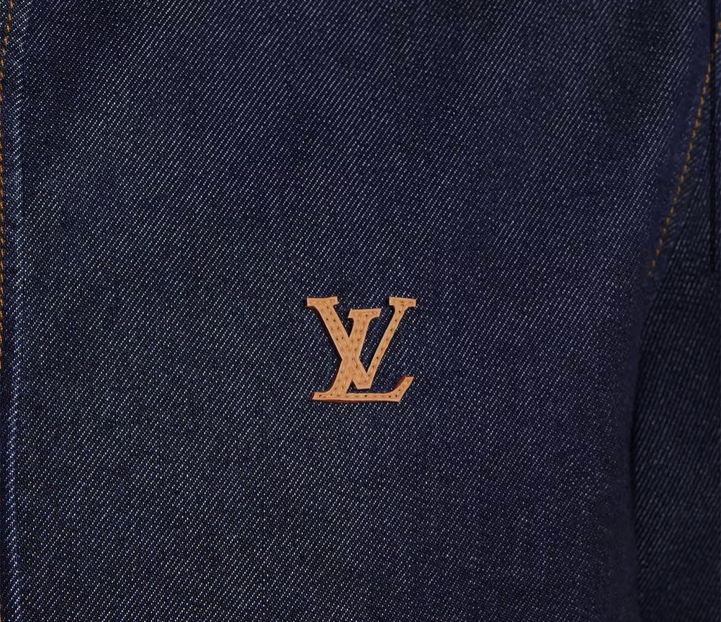 Denim Long-Sleeved Shirt