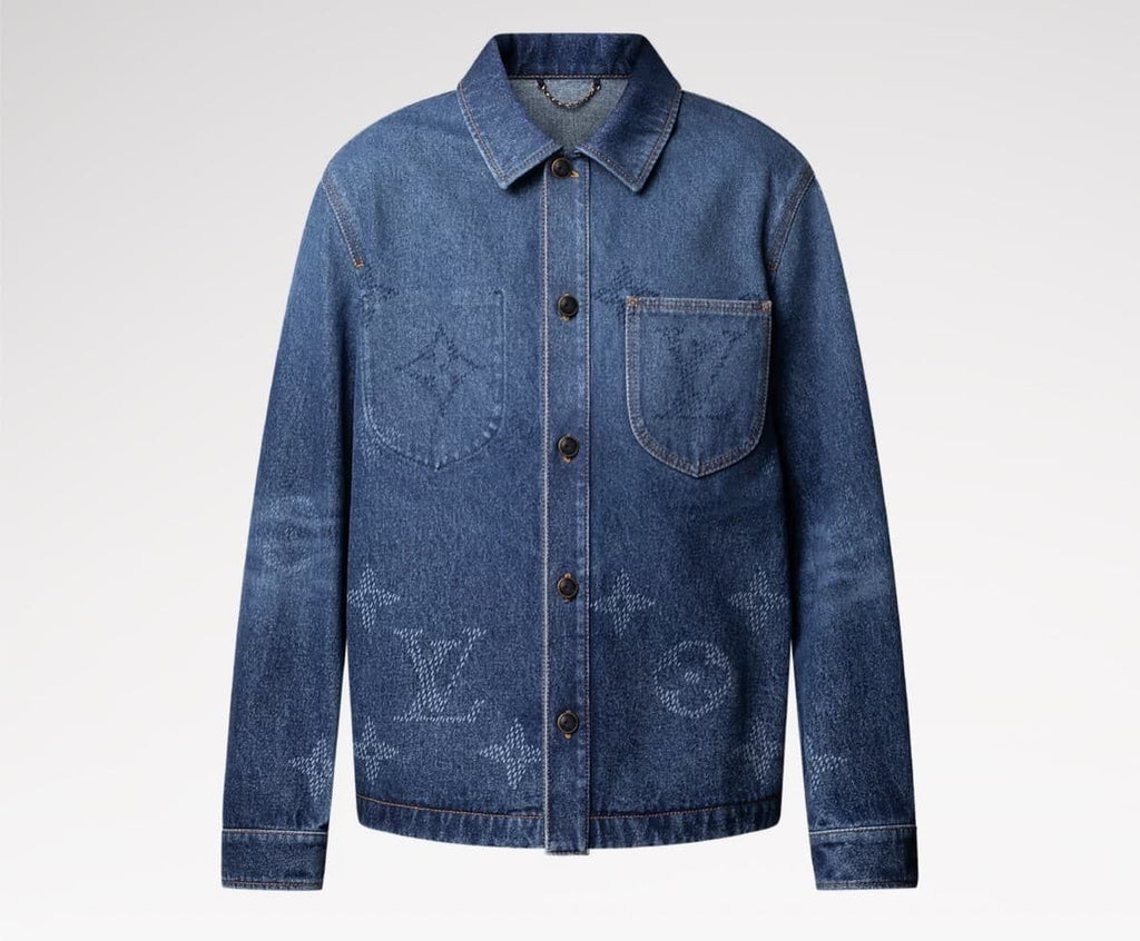 Monogram Denim Workwear Overshirt